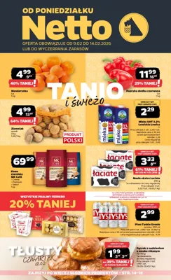 Netto: Najlepsze okazje tygodnia (09.02 - 14.02.2026)