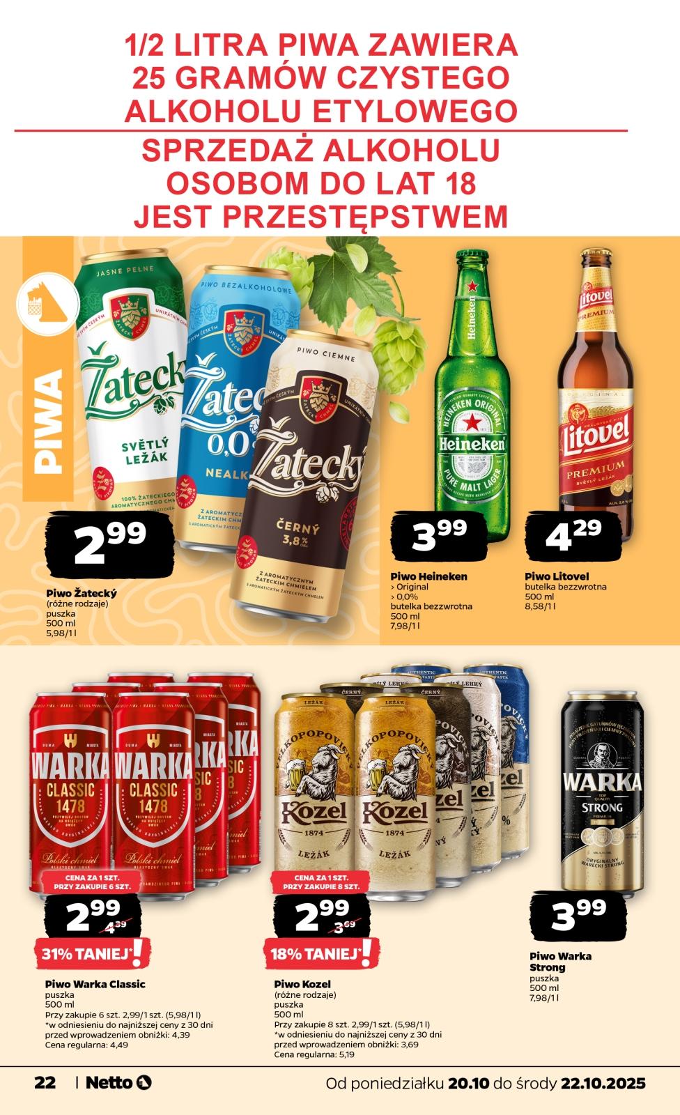 Gazetka promocyjna Netto str. 22