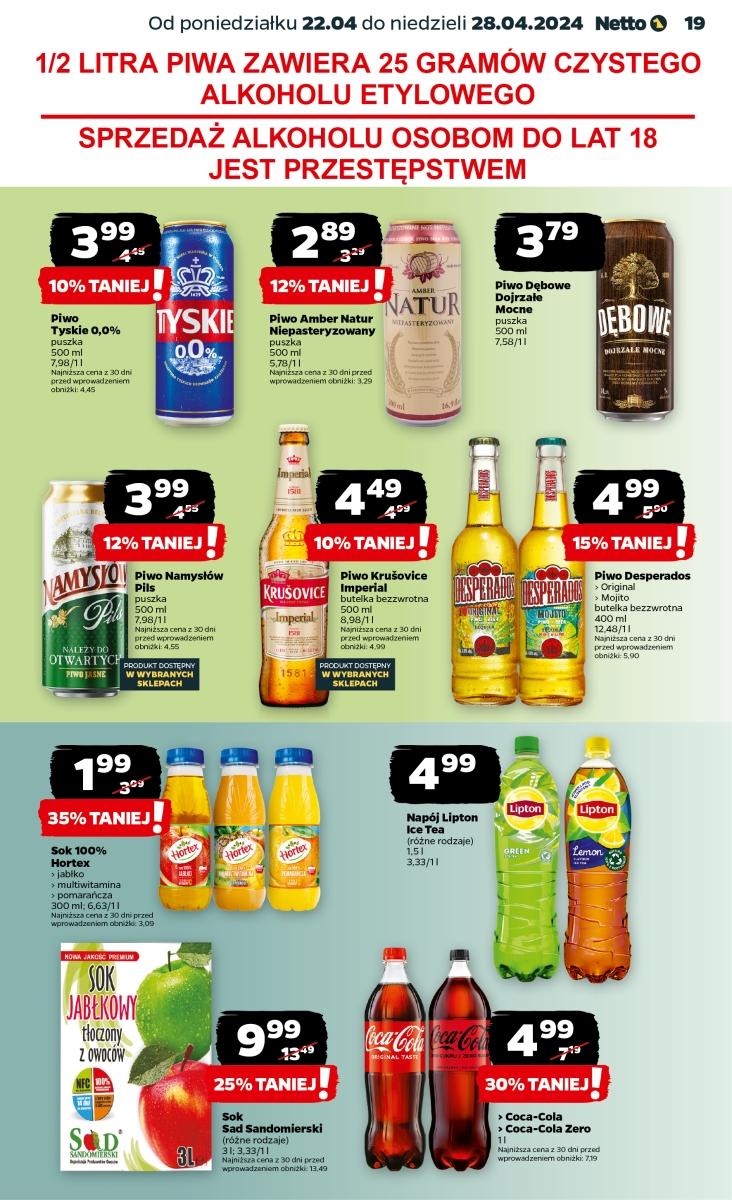 Gazetka promocyjna Netto str. 19