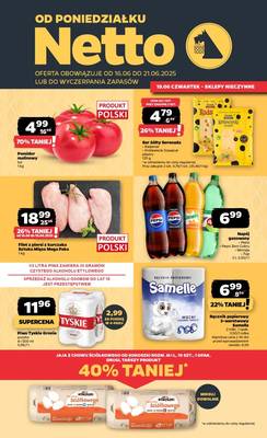 Netto od poniedziałku 