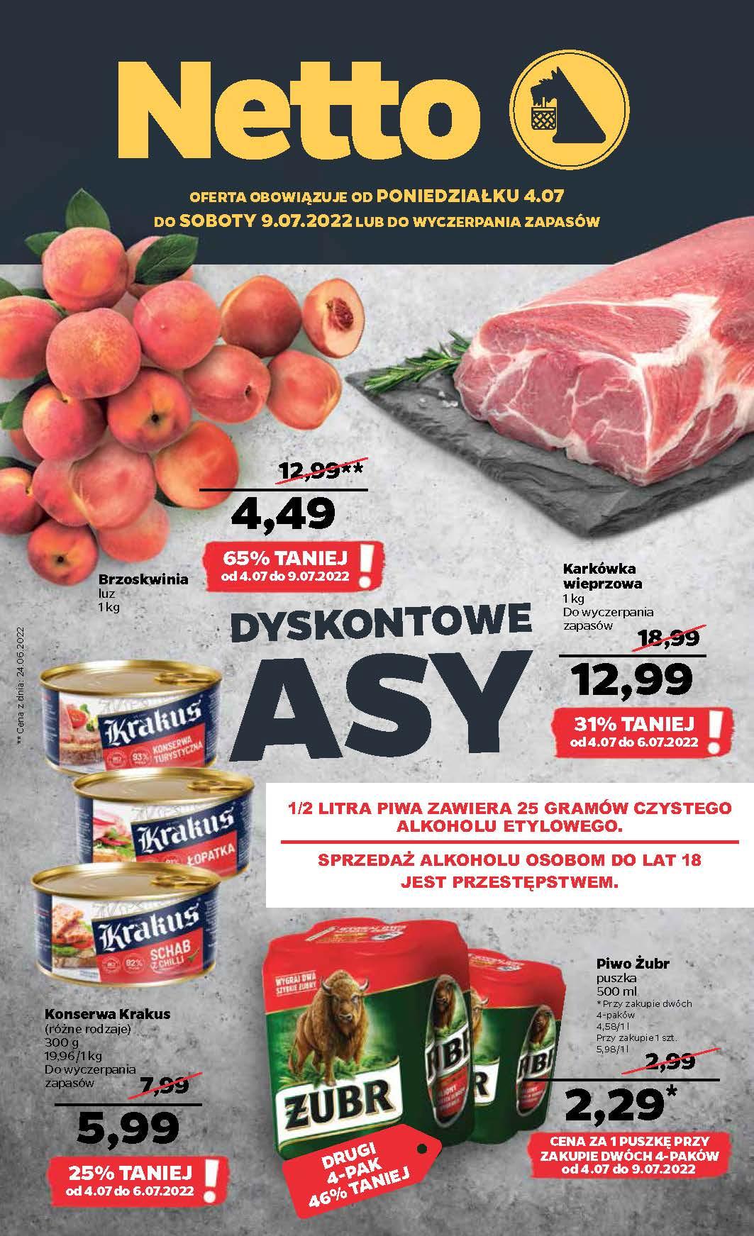 Gazetka promocyjna Netto str. 1