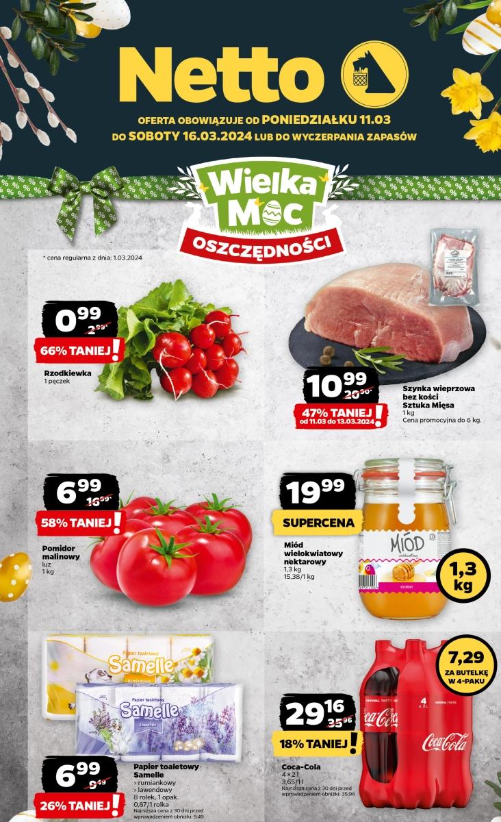 Gazetka promocyjna Netto str. 1