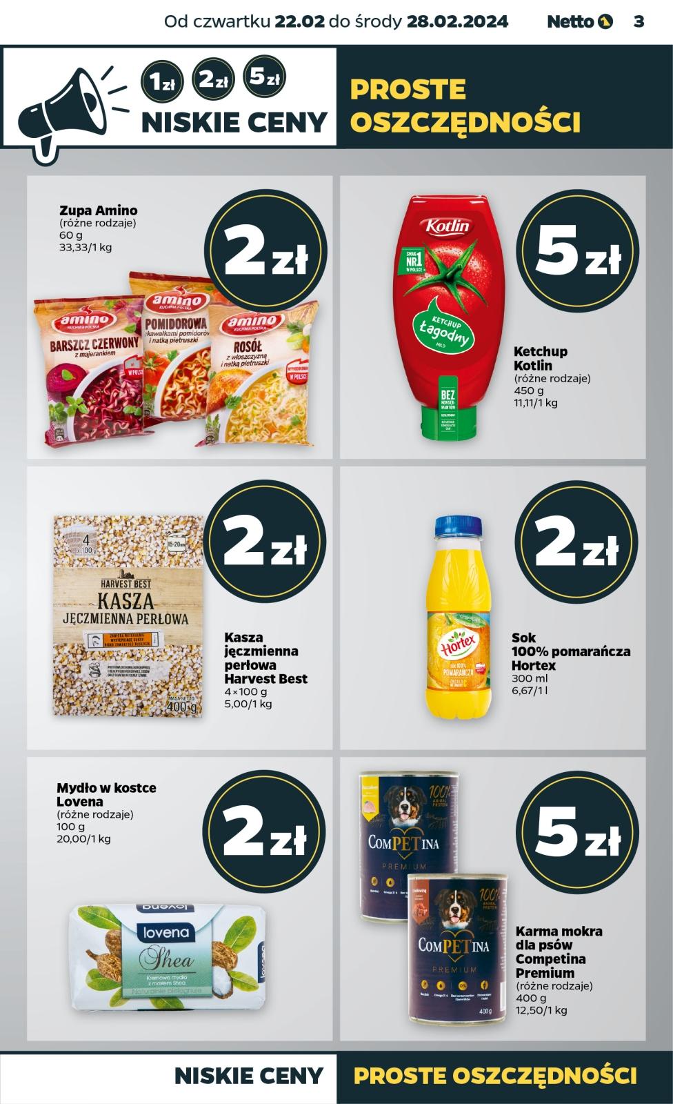 Gazetka promocyjna Netto str. 3