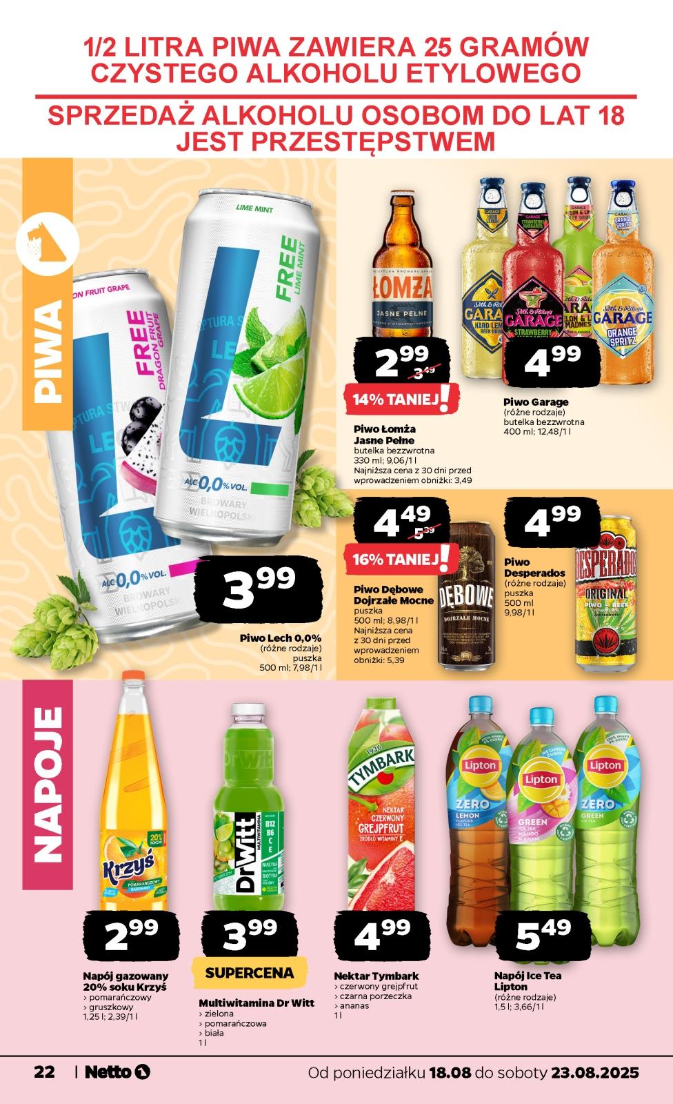Gazetka promocyjna Netto str. 22