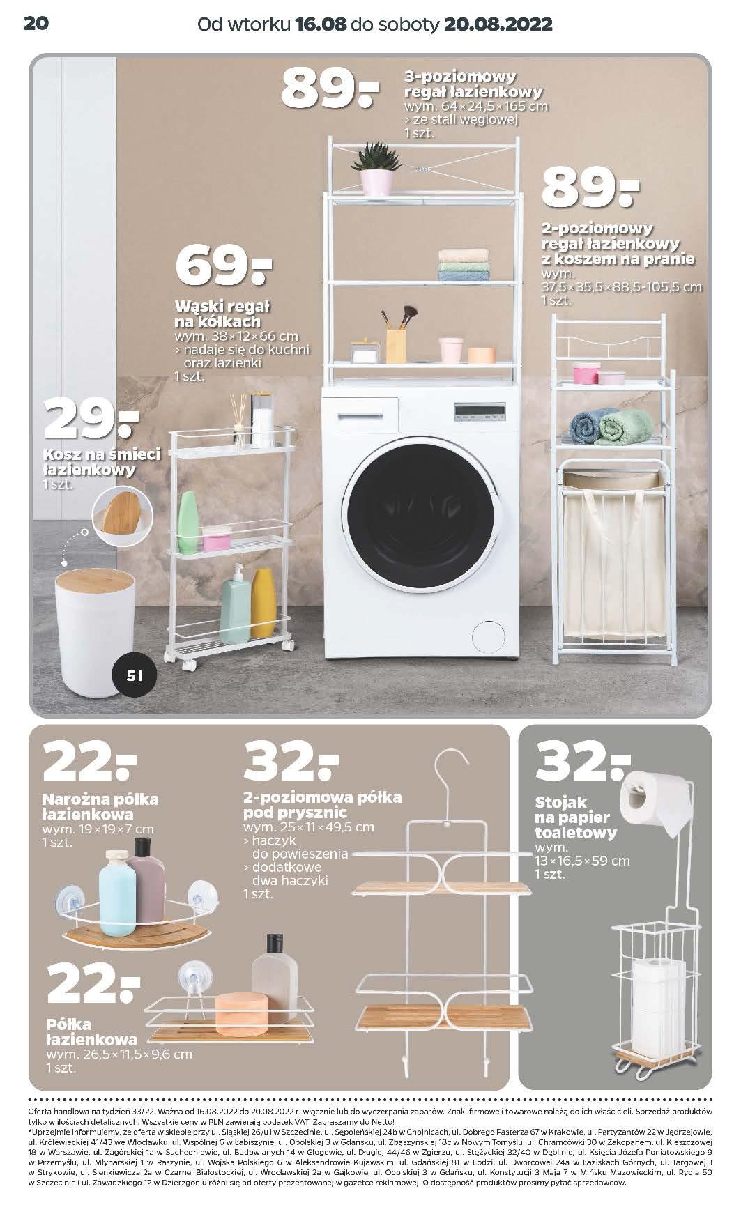 Gazetka promocyjna Netto str. 20