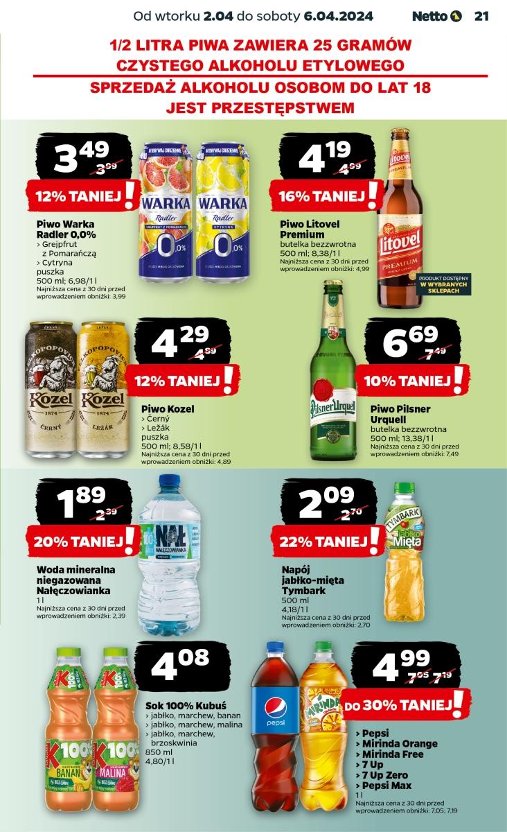Gazetka promocyjna Netto str. 21