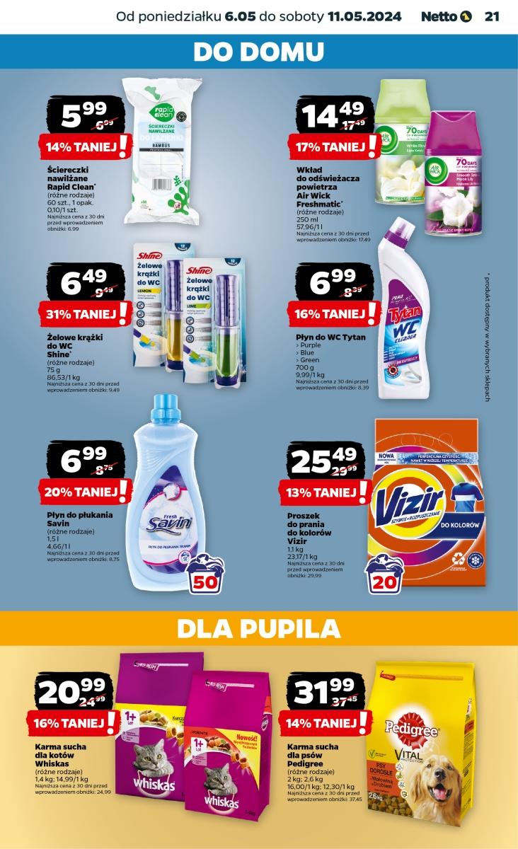 Gazetka promocyjna Netto str. 21