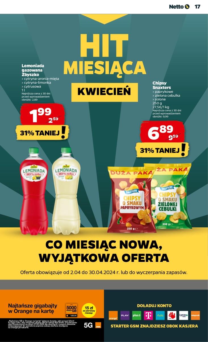 Gazetka promocyjna Netto str. 17