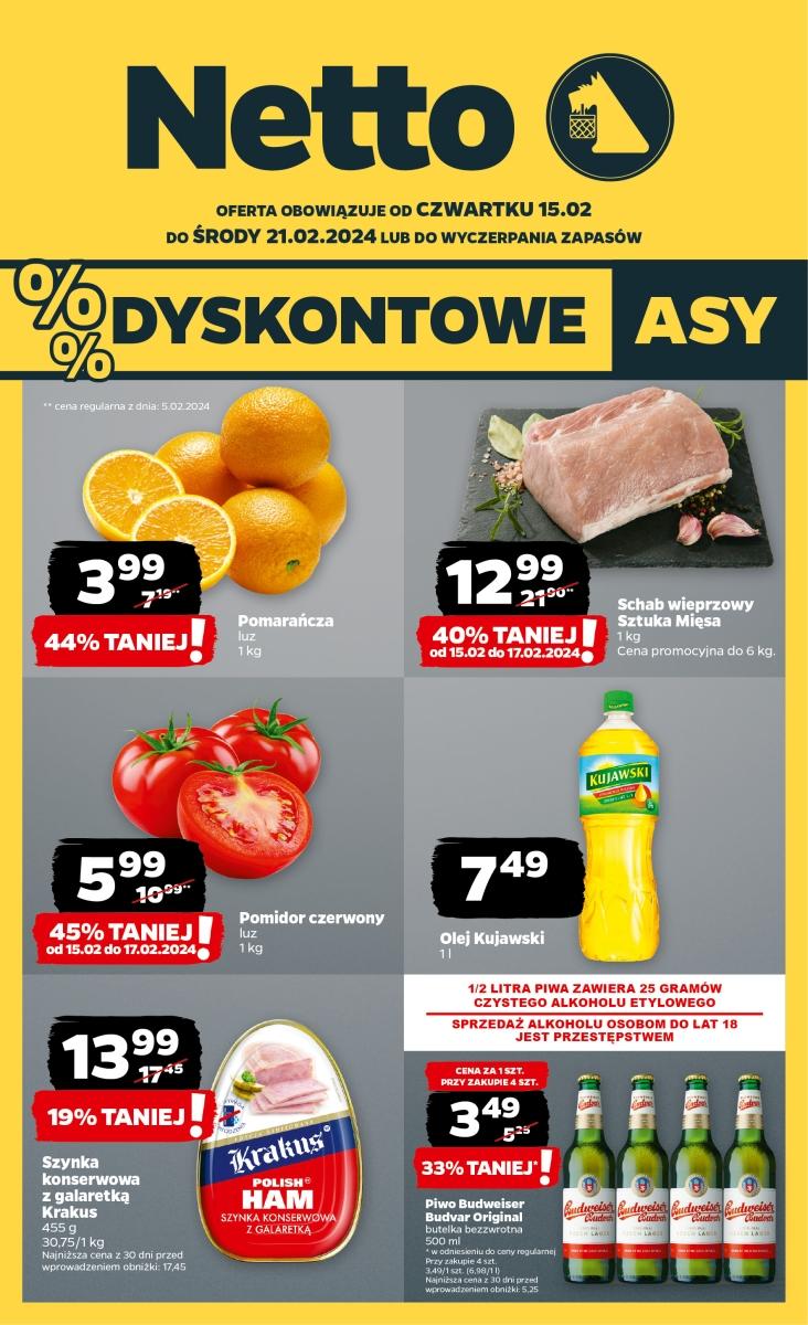 Gazetka promocyjna Netto str. 1