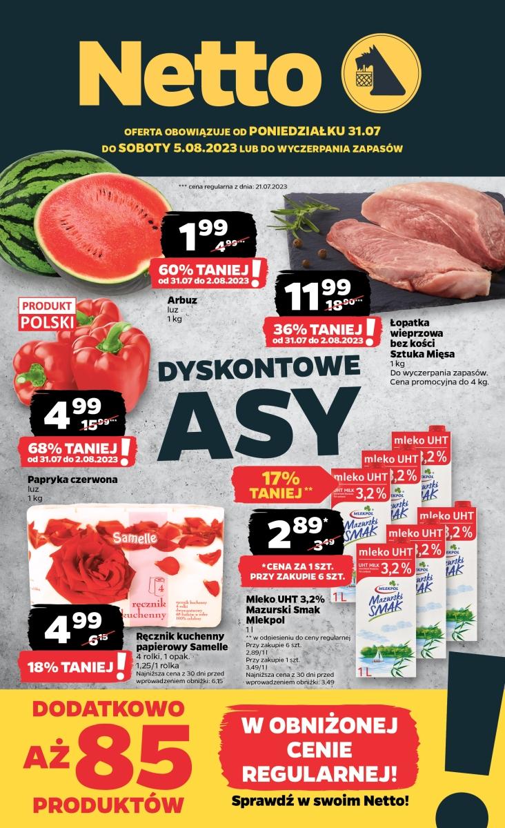 Gazetka promocyjna Netto str. 1