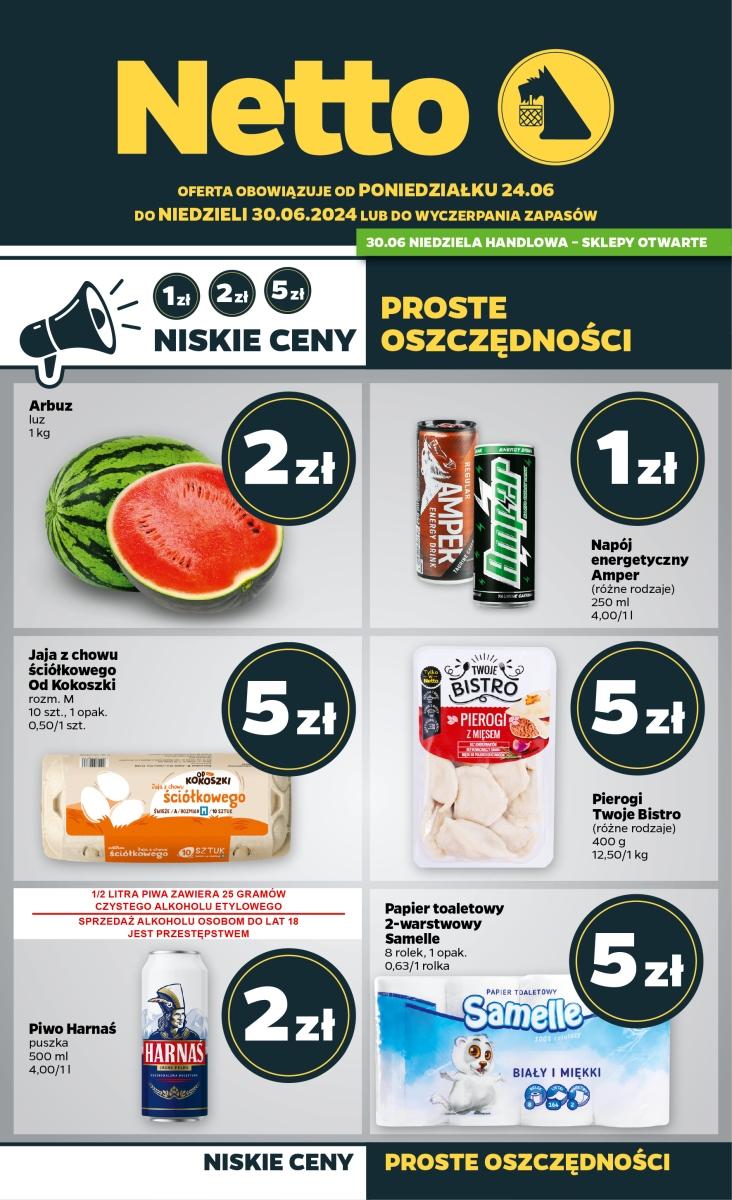 Gazetka promocyjna Netto str. 1