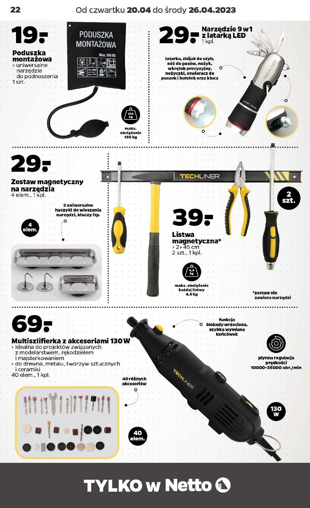 Gazetka promocyjna Netto str. 22