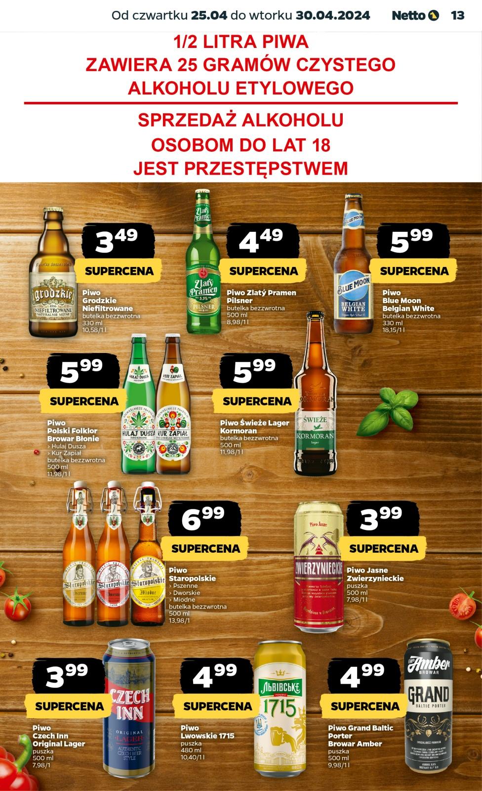 Gazetka promocyjna Netto str. 13