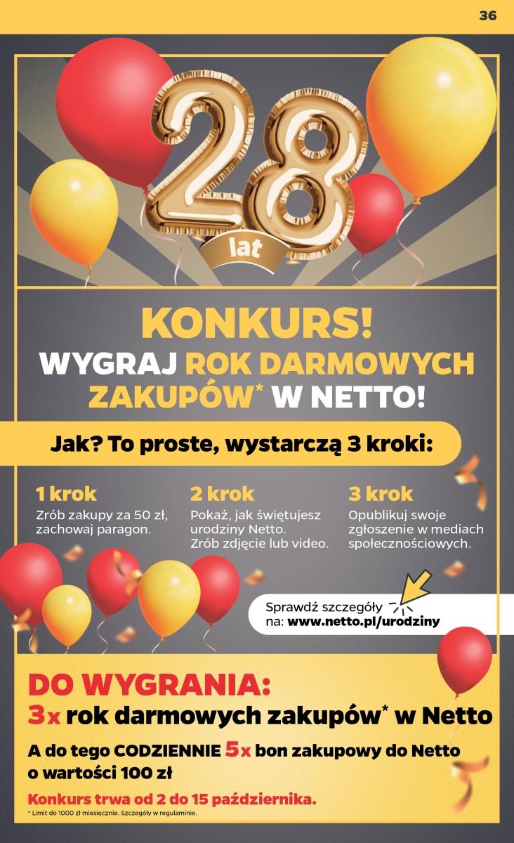 Gazetka promocyjna Netto str. 36