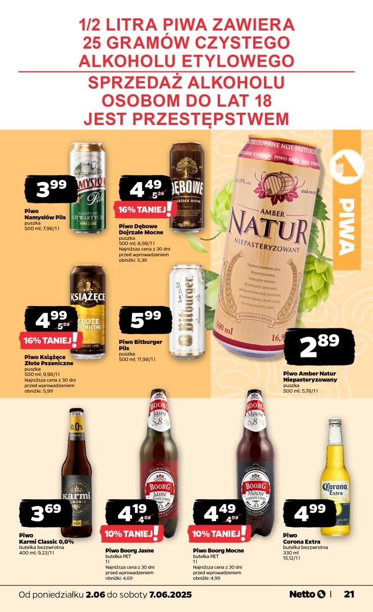 Gazetka promocyjna Netto str. 21