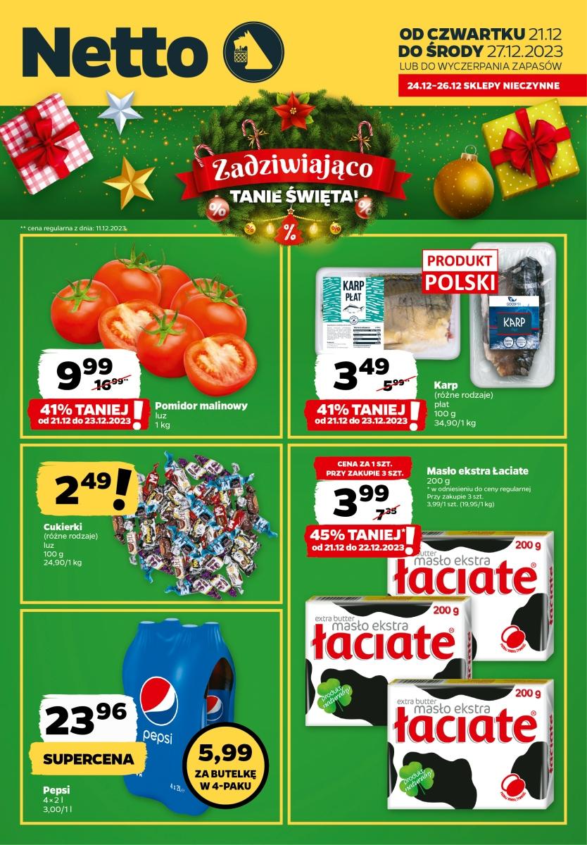 Gazetka promocyjna Netto str. 1