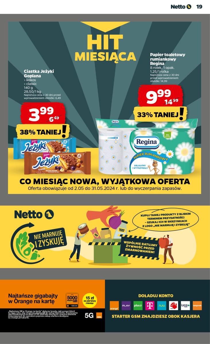 Gazetka promocyjna Netto str. 19