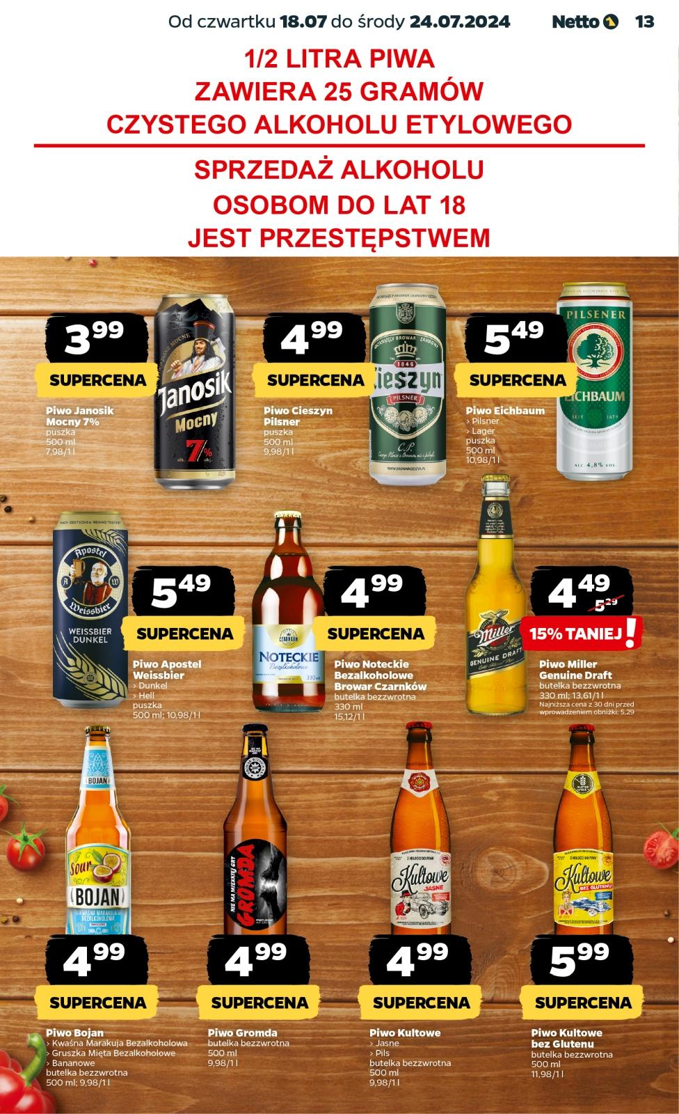 Gazetka promocyjna Netto str. 13