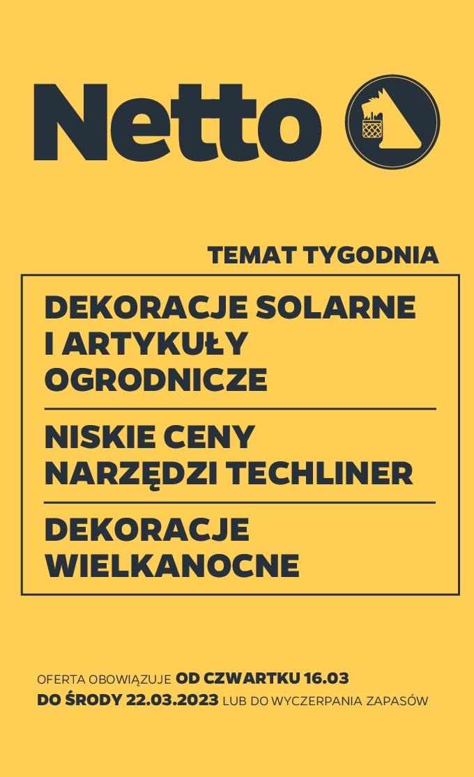Gazetka promocyjna Netto str. 1