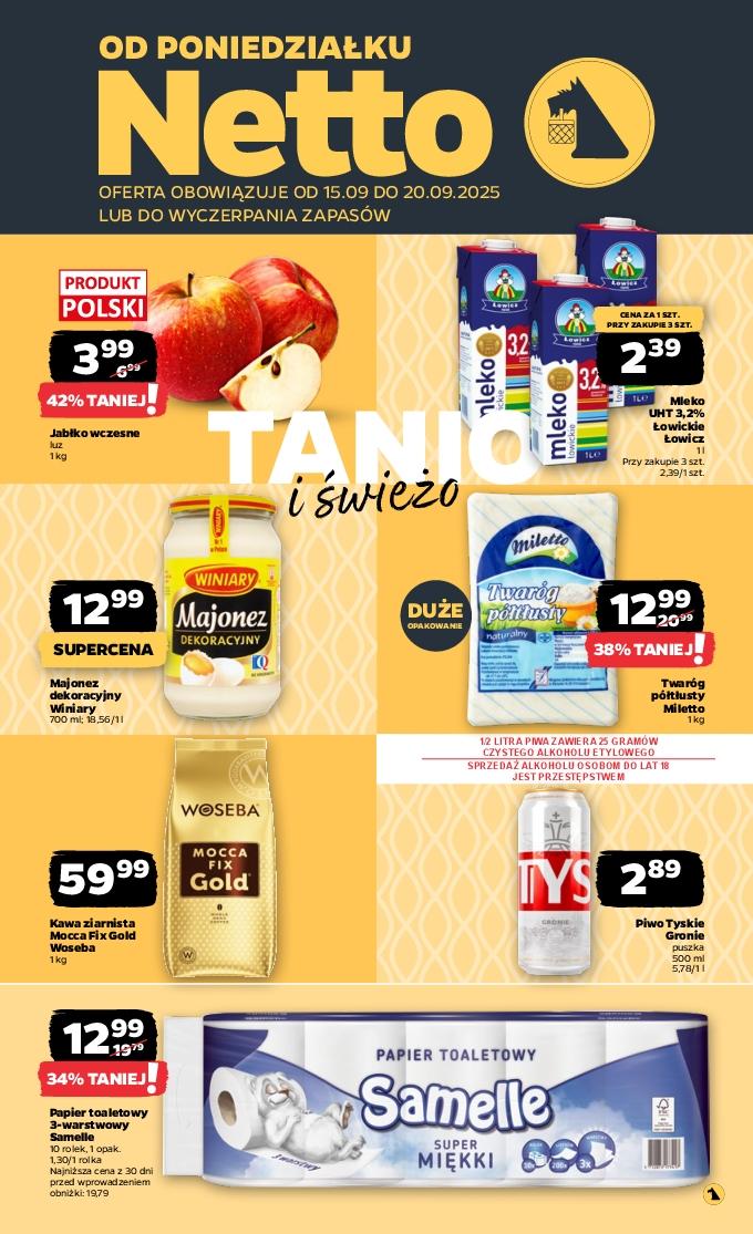 Gazetka promocyjna Netto str. 1