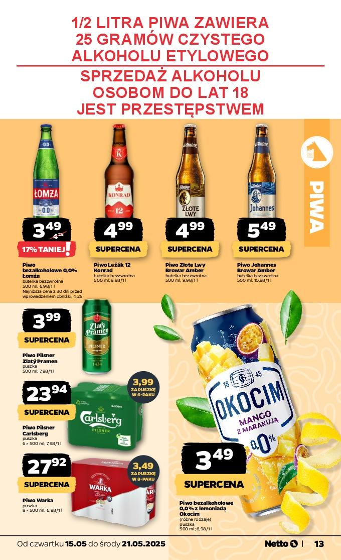 Gazetka promocyjna Netto str. 13