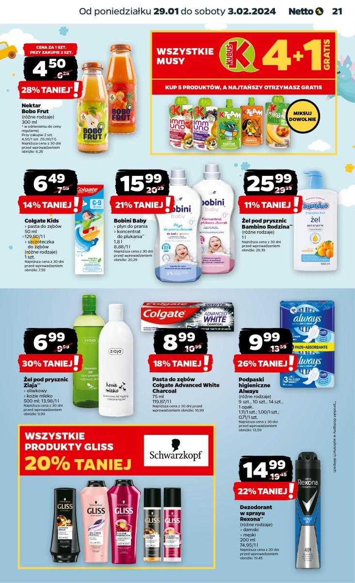 Gazetka promocyjna Netto str. 21