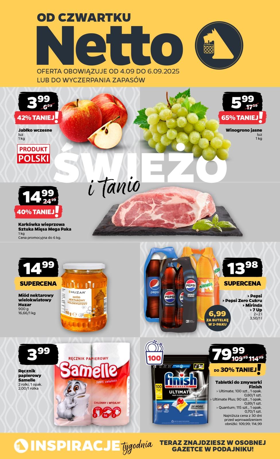 Gazetka promocyjna Netto str. 1