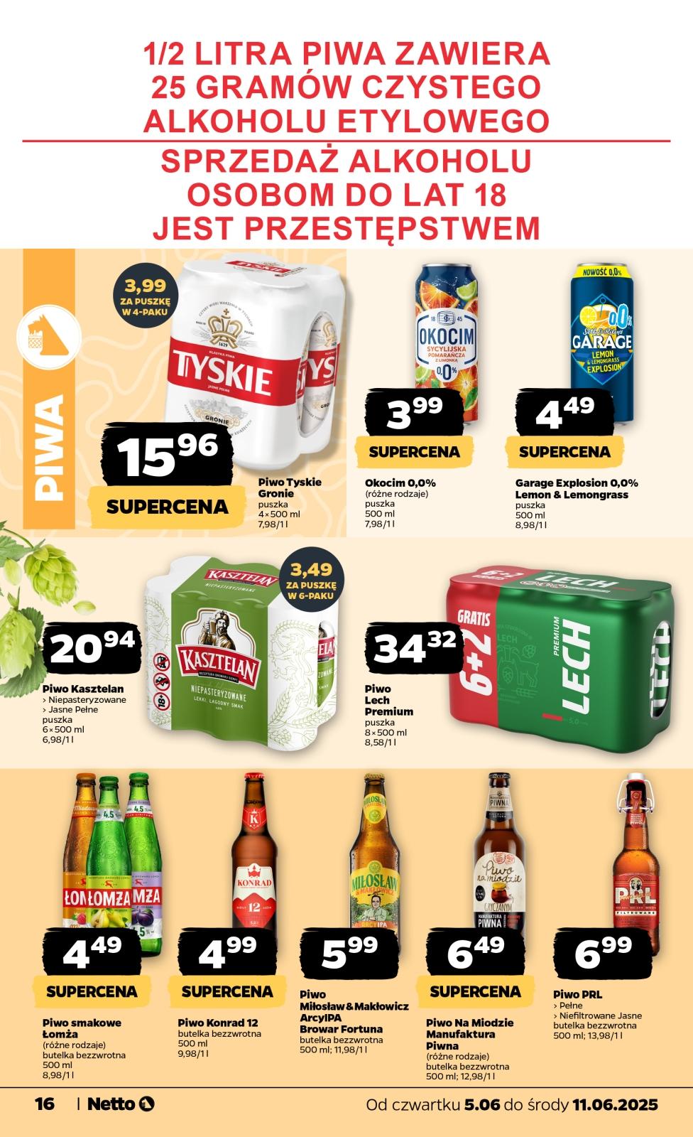 Gazetka promocyjna Netto str. 16