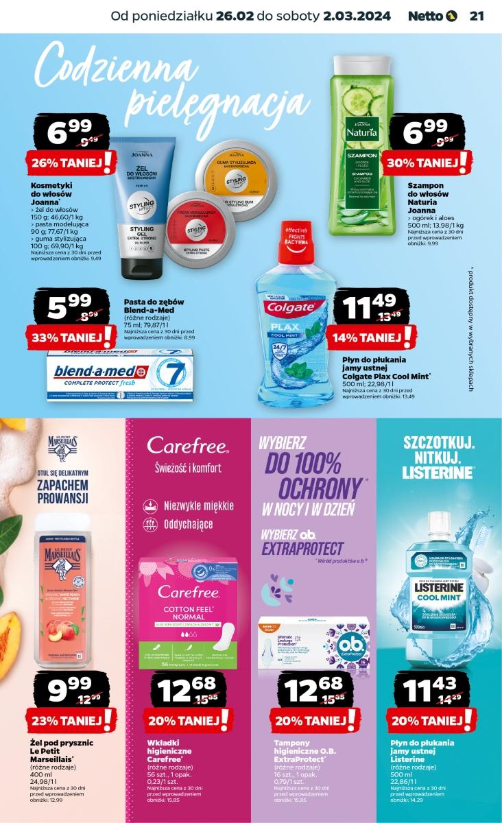 Gazetka promocyjna Netto str. 21
