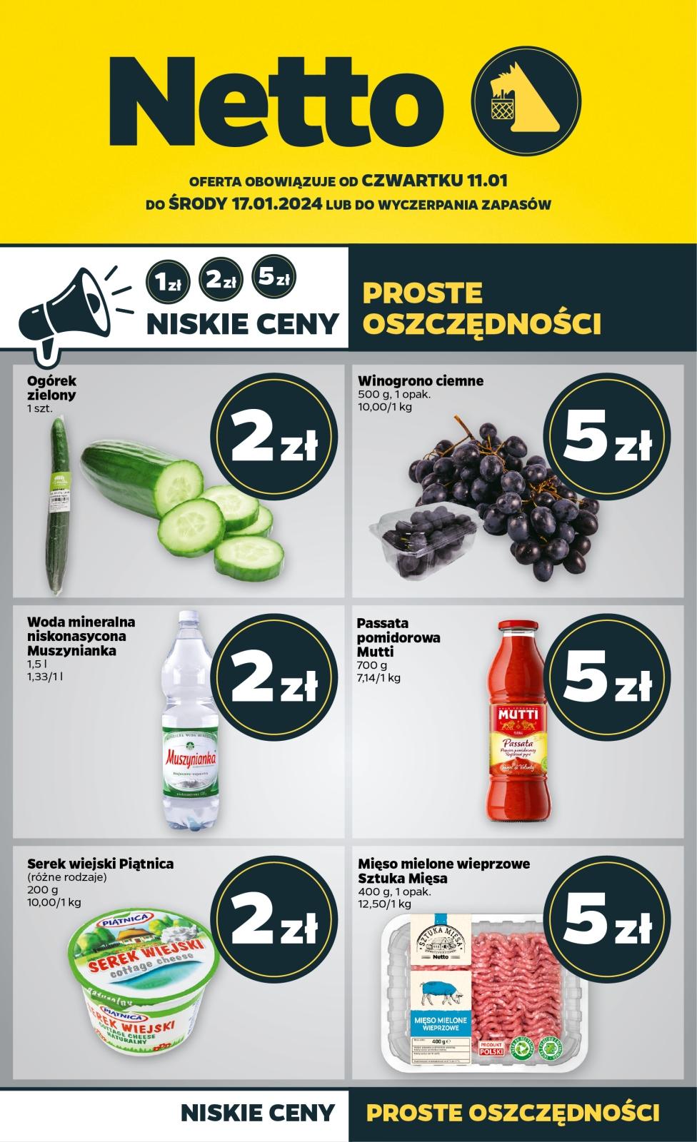 Gazetka promocyjna Netto str. 1
