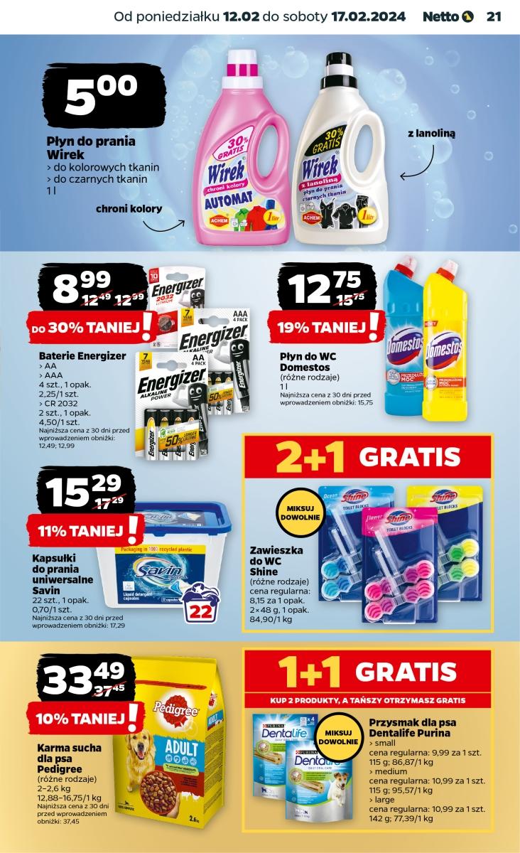 Gazetka promocyjna Netto str. 21