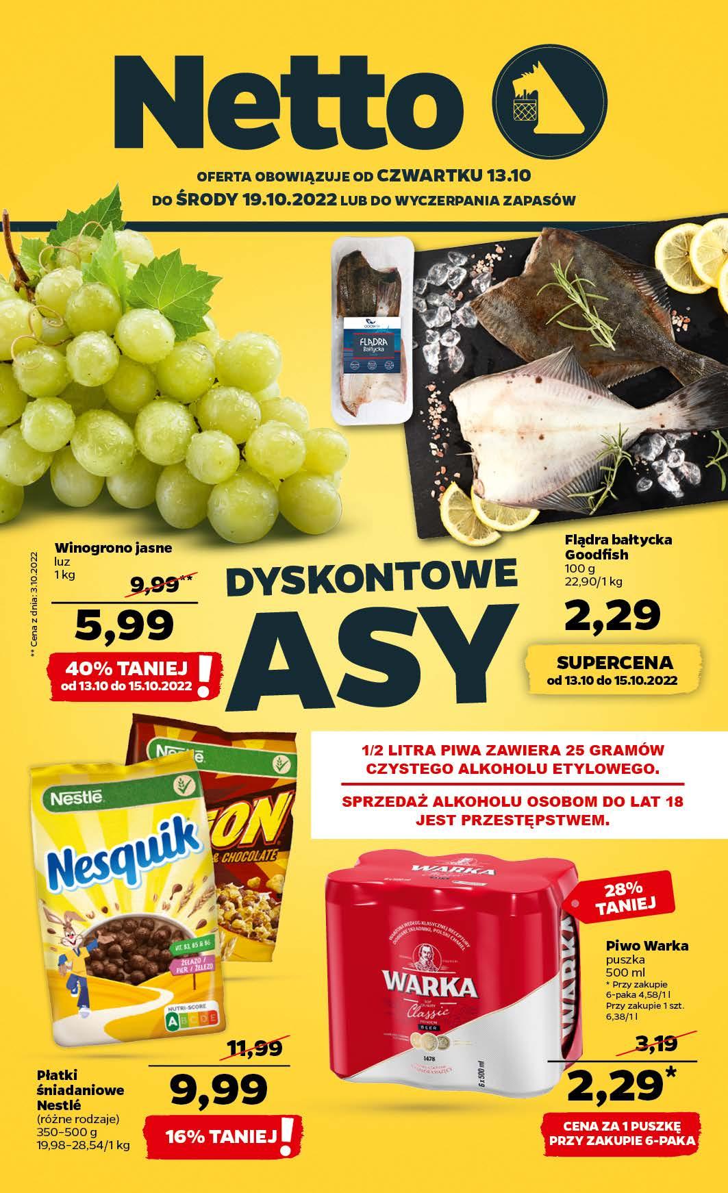 Gazetka promocyjna Netto str. 1