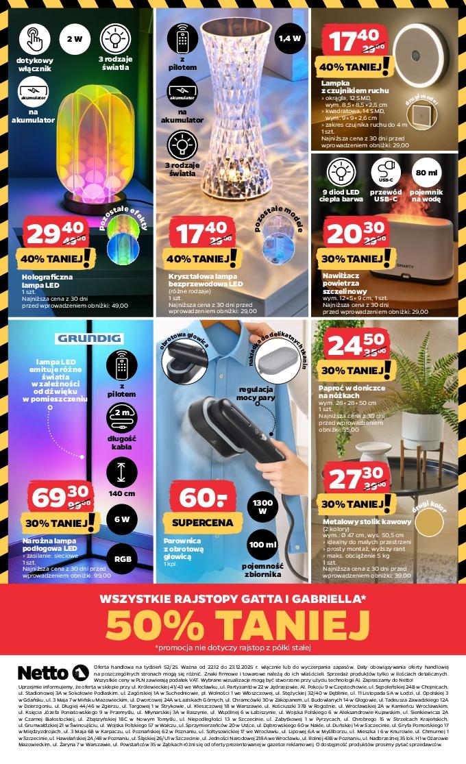 Gazetka promocyjna Netto str. 22