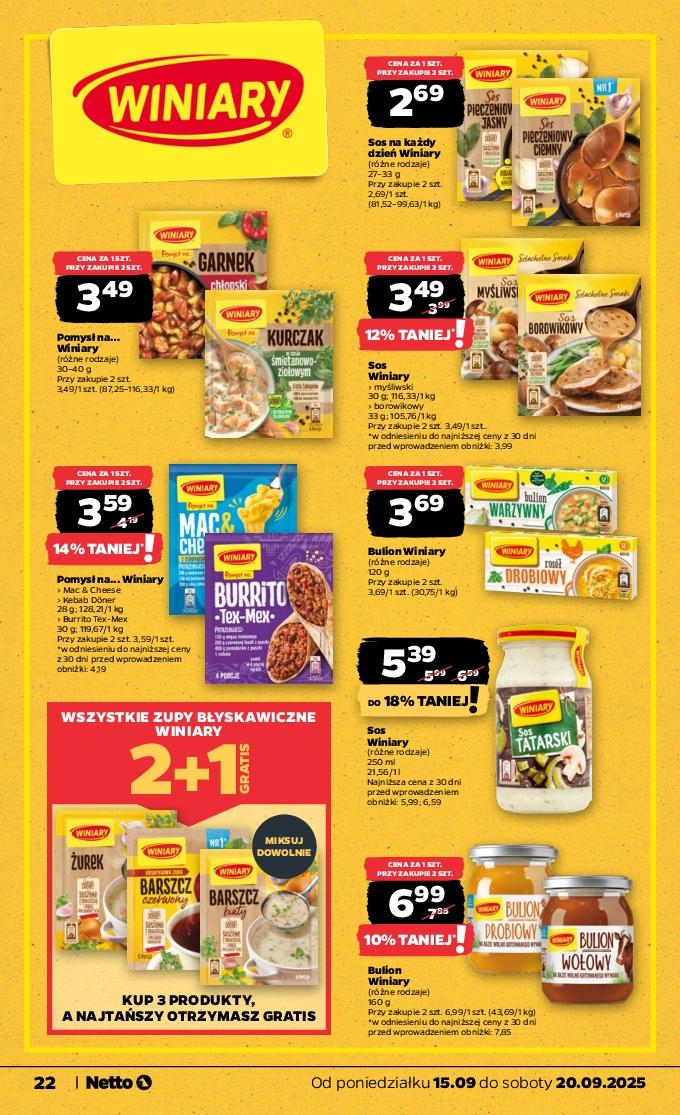 Gazetka promocyjna Netto str. 22