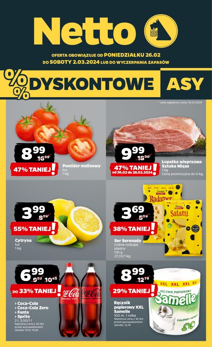 Gazetka promocyjna Netto str. 1