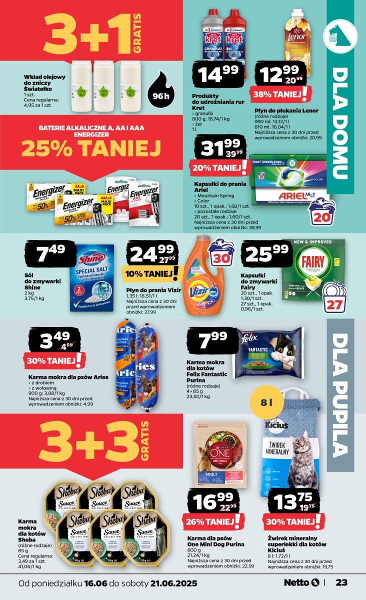 Gazetka promocyjna Netto str. 23