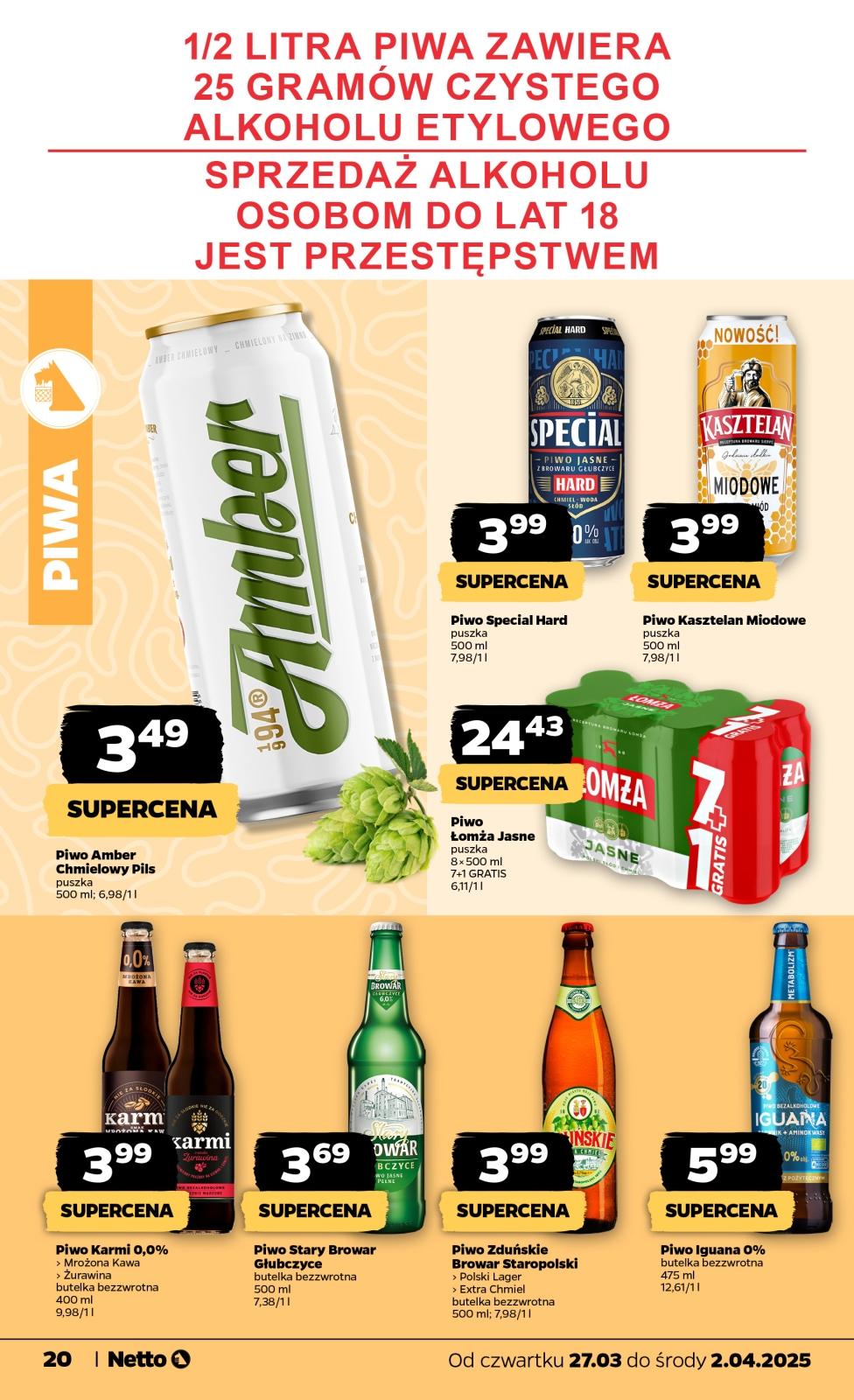 Gazetka promocyjna Netto str. 20