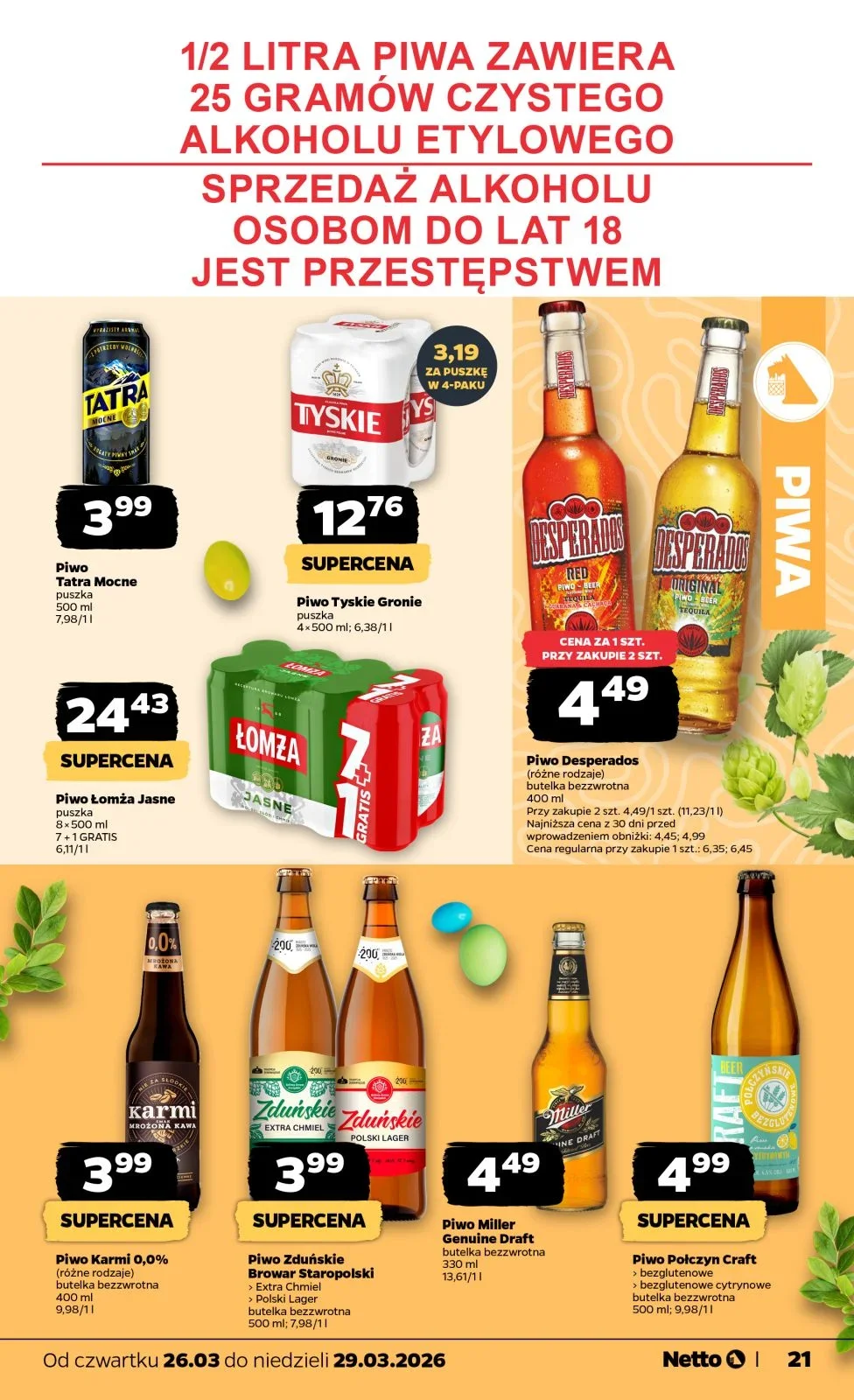 Gazetka promocyjna Netto str. 21