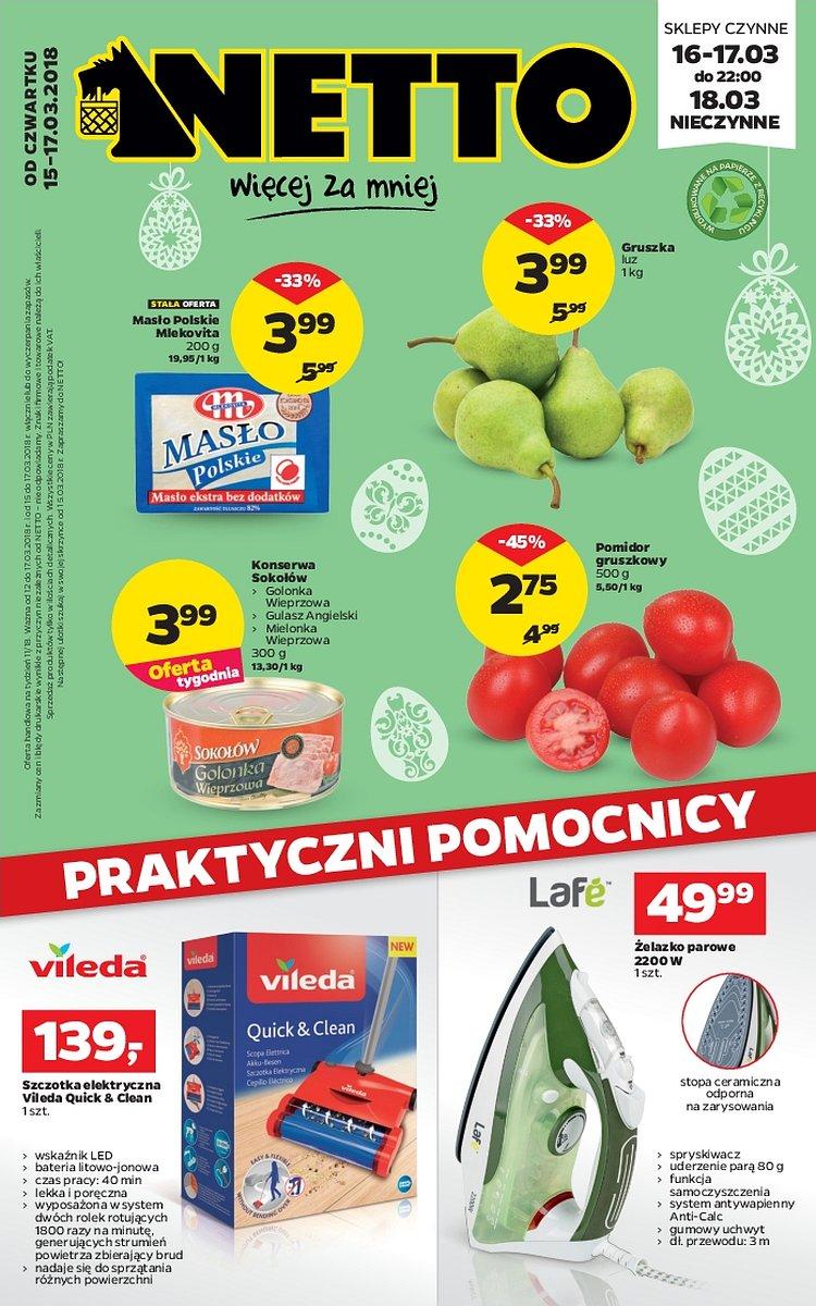 Gazetka promocyjna Netto str. 1
