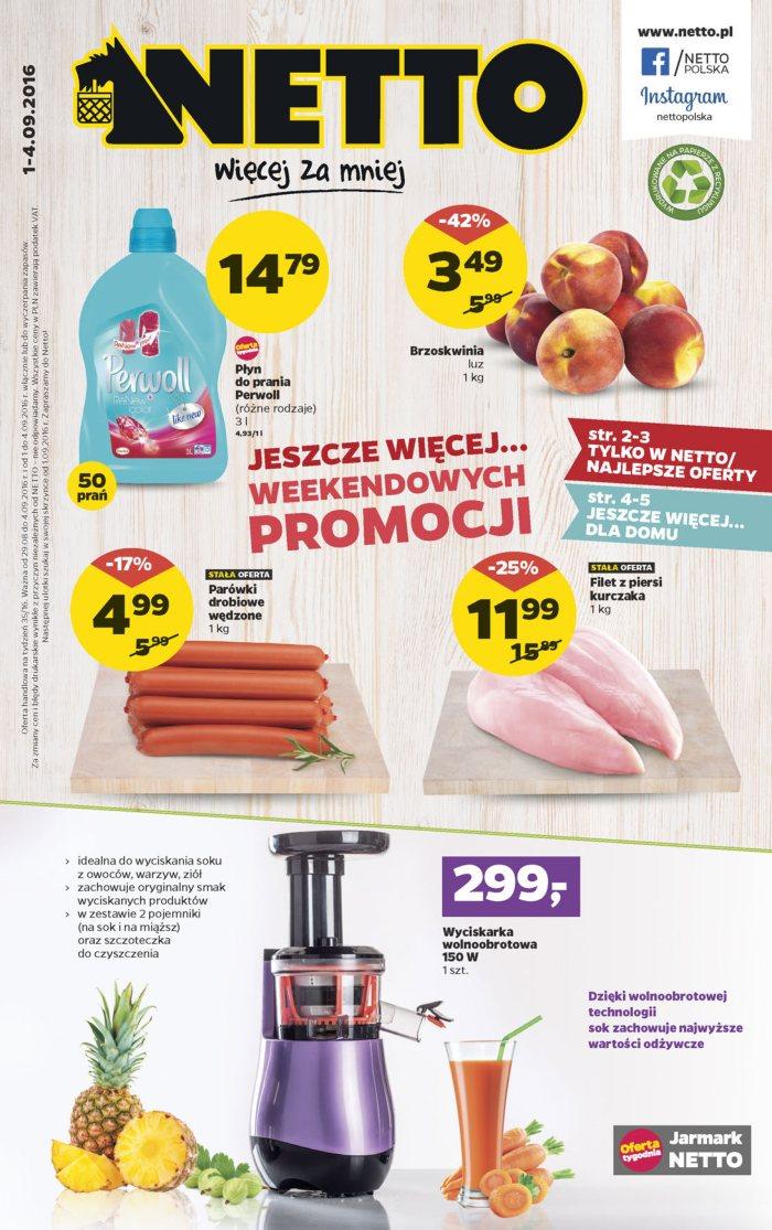 Gazetka promocyjna Netto str. 1