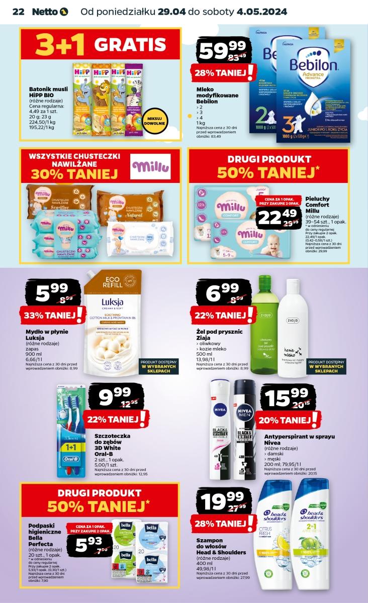 Gazetka promocyjna Netto str. 22