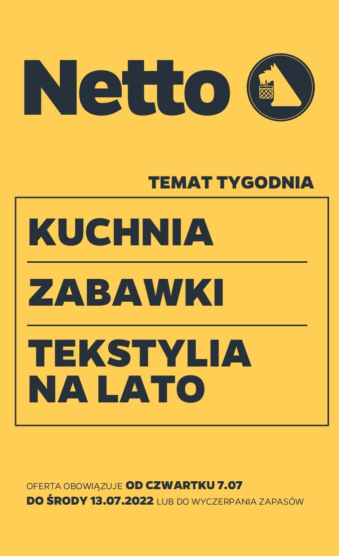Gazetka promocyjna Netto str. 1