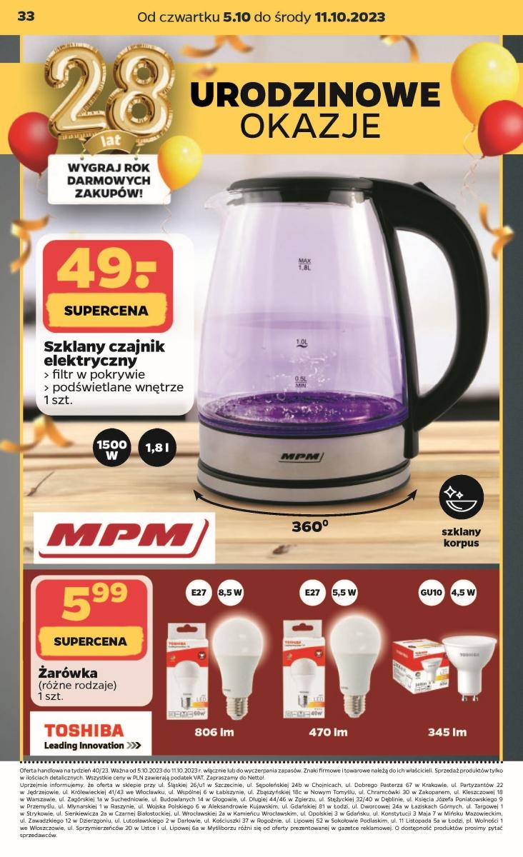 Gazetka promocyjna Netto str. 33