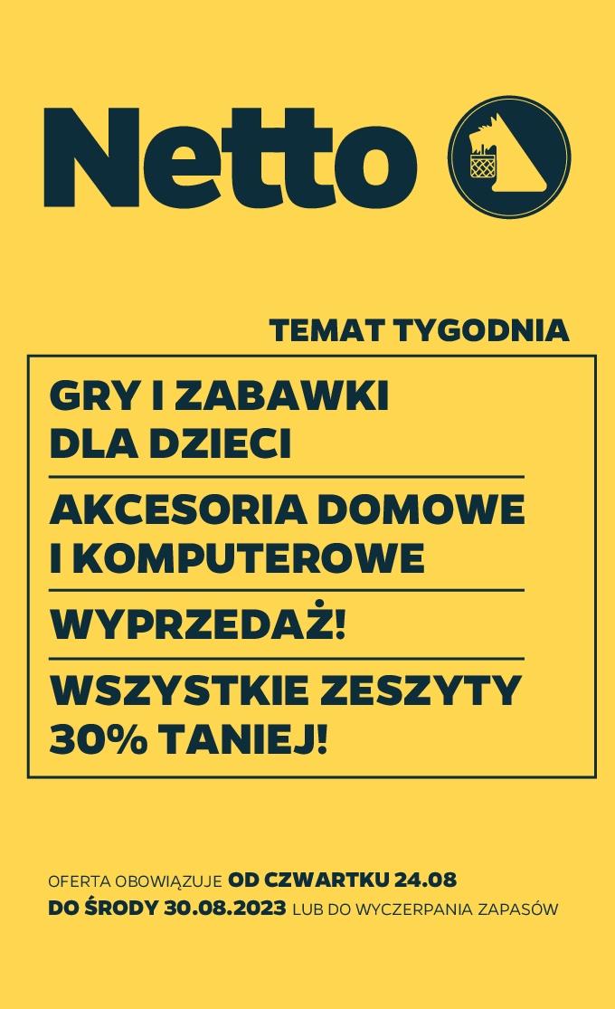 Gazetka promocyjna Netto str. 1