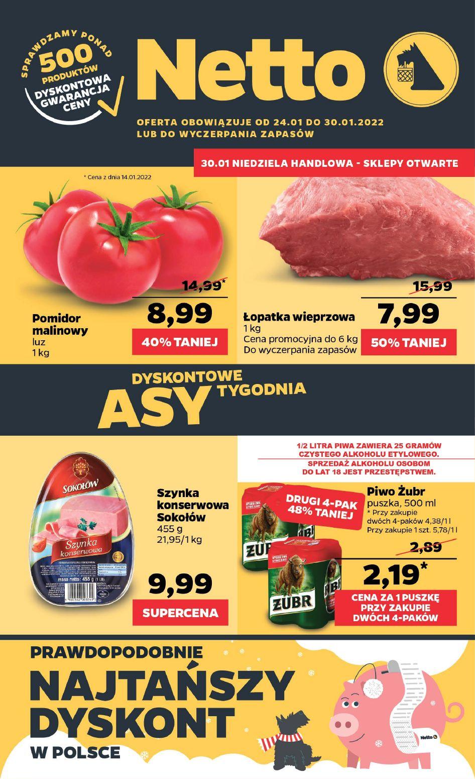 Gazetka promocyjna Netto str. 1