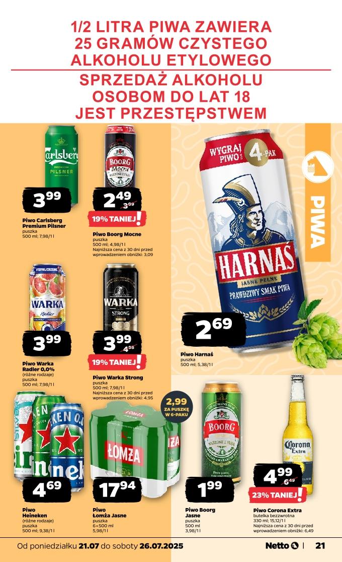 Gazetka promocyjna Netto str. 21