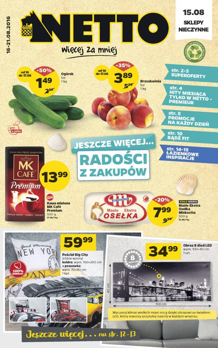 Gazetka promocyjna Netto str. 1