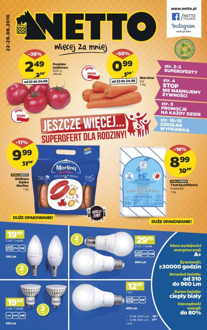 Gazetka promocyjna Netto str. 1