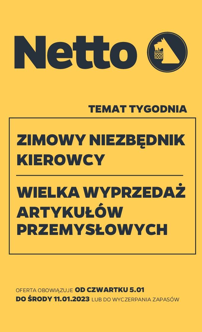 Gazetka promocyjna Netto str. 1