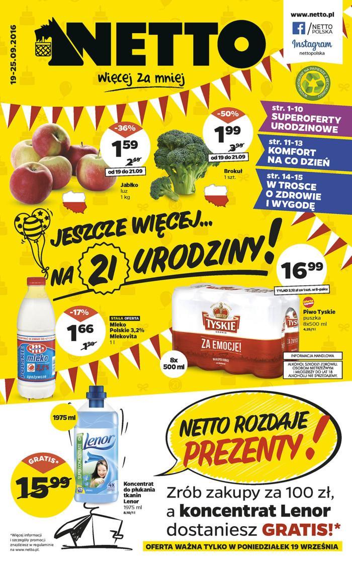 Gazetka promocyjna Netto str. 1